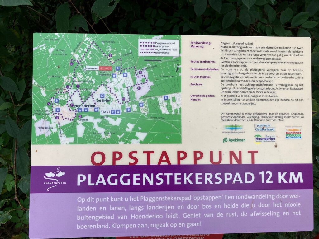 Klompenpad Plaggenstekerspad in Hoenderloo